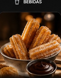 20 Salgadinhos + Mini Churros